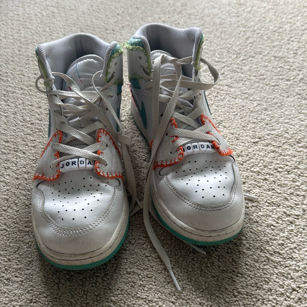 Kids high top jordan’s